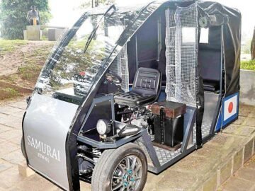 State-of-the-art eco-friendly electric trishaws by 2020