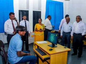 GRI donates to improve computer education at village school