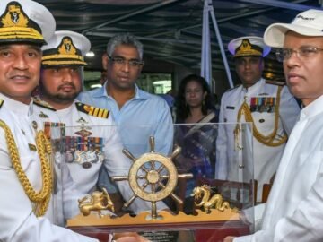 China-gifted frigate formally joins Sri Lanka Navy as SLNS Parakramabahu