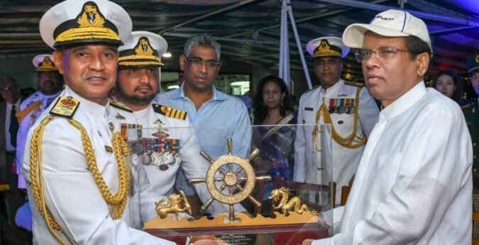China-gifted frigate formally joins Sri Lanka Navy as SLNS Parakramabahu