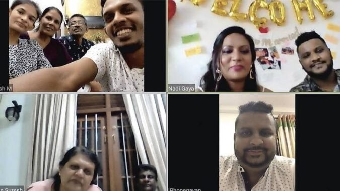 Dubai-based Sri Lankan couple gets married via Zoom video call due to COVID