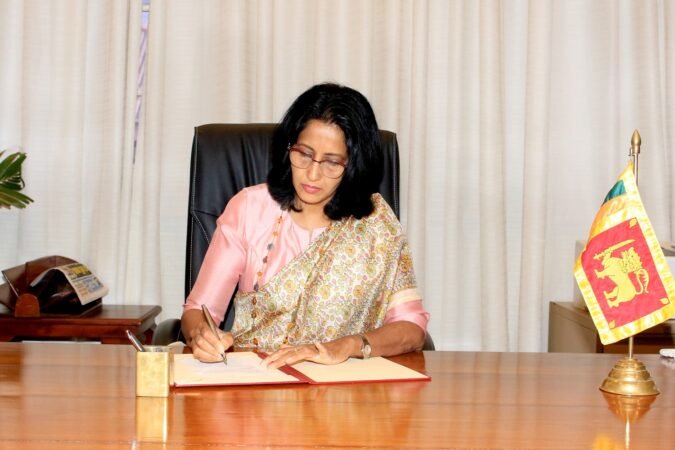 Aruni Wijewardane is new Foreign Secretary