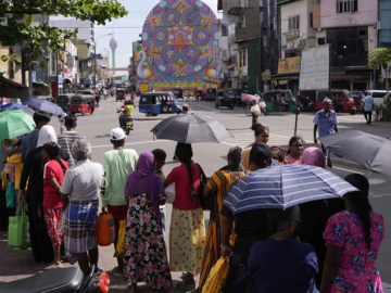 Who is pouring oil on the flames in Sri Lanka?
