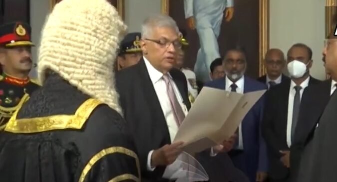 UNP Leader Ranil Wickremesinghe elected as the Eighth Executive President of Sri Lanka
