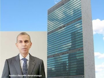 Justice Deepthi Amaratunga is a leading contender for a key position in United Nations Dispute Tribunal