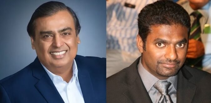 Mukesh Ambani’s Reliance inks deal with Muralitharan’s company Ceylon Beverage International for a mega project