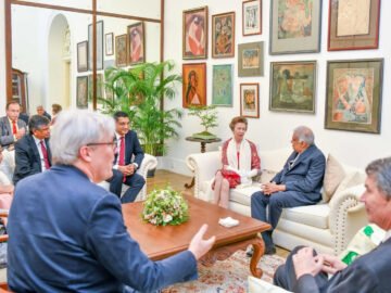 Princess Anne’s subtle tribute to Queen Elizabeth during glitzy Sri Lanka dinner