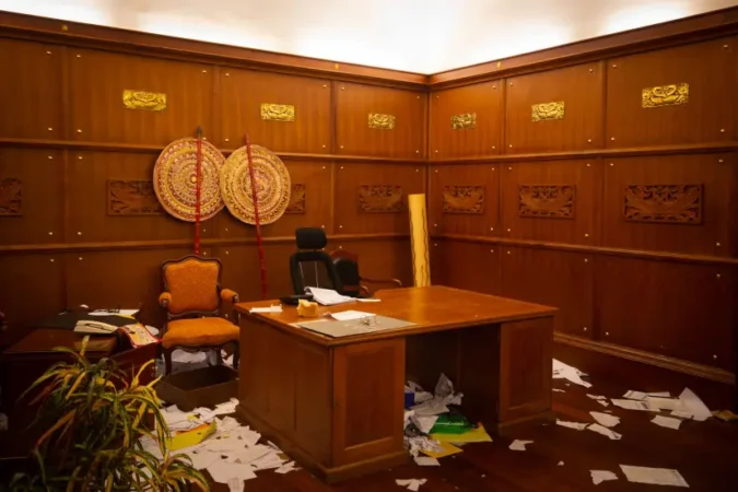 Sri Lanka President’s vandalized office featured in TIME’s Top 100 Photos of 2022