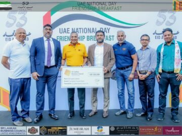 Sri Lankan Business Council Celebrates UAE National Day with Community and Cricket Legends
